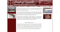 Desktop Screenshot of bankofcamilla.net